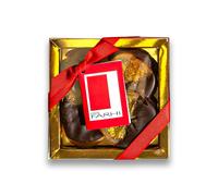 Rita Farhi Belgian Dark Chocolate Dipped Candied Orange Slices, 200g