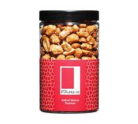 Rita Farhi Caramelised Salted Honey Peanut Splits in a Luxury Gift Jar 260 g - Honey Roasted Peanuts