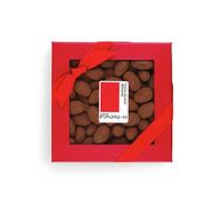 Rita Farhi Cocoa Dusted Dark Chocolate Coated Almonds in a Luxury Gift Box 200g - New Palm Oil Free Recipe