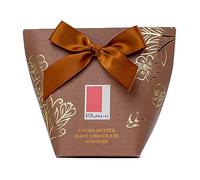 Rita Farhi Cocoa Dusted Dark Chocolate Coated Almonds in Gift Box with Bow, 130g
