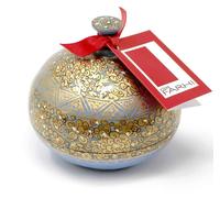 Rita Farhi Handmade Bonbonnière with Assorted Chocolate Coated Almonds - Palm Oil Free, 130g - Blue