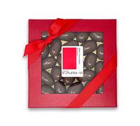 Rita Farhi Milk Chocolate Brazil Nuts in a Luxury Gift Box 210 g | Christmas Chocolate Nuts Present | Palm Oil Free | Chocolate Covered Brazil Nuts