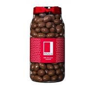 Rita Farhi Milk Chocolate Covered Almonds in a Gift Jar - Chocolate Gift - Chocolate Covered Nuts - 770 g - New Palm Oil Free Recipe
