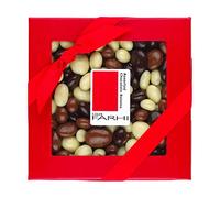 Rita Farhi Milk Dark and White Chocolate Coated Raisins in a Luxury Gift Box, 250 gram