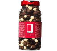 Rita Farhi Milk, Dark and White Chocolate Covered Raisins in a Gift Jar - Chocolate Gift - 870 grams - New Palm Oil Free Recipe