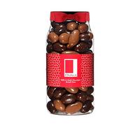Rita Farhi Milk & Dark Chocolate Covered Brazil Nuts Luxury Gift Jar 740g - Belgian Chocolate Coated Nuts, Vegetarian, Palm Oil Free Recipe