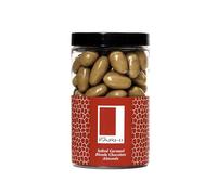 Rita Farhi Salted Caramel Blonde (White/Milk Mix) Chocolate Almonds in a Luxury Gift Jar 320g - New Palm Oil Free Recipe