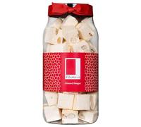 Rita Farhi Traditional Almond Nougat Luxury Gift Jar 500g - Soft Chewy Nougat with Crunchy Almonds, Handcrafted British Confectionery Gift