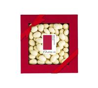 Rita Farhi White Chocolate Coated Almonds Luxury in a Gift Box 210 g - New Palm Oil Free Recipe