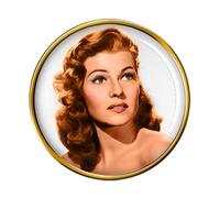 Rita Hayworth Pin Badge