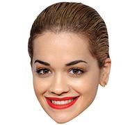 Rita Ora Celebrity Mask, Flat Card Face, Fancy Dress Mask