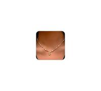 Ritach Initial Necklaces for Women Girls - Light Colorful Beaded Pearl Initial Necklace Real Gold Plated Bubble Pendant Letter Necklaces for Women Teen Girl Gifts Trendy Stuff, Brass, No Gemstone