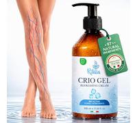 Ritalia® CRIOGEL 500ml - Intense cold-effect leg cream for circulation and microcirculation. Relieves heavy legs, varicose veins, and broken capillaries.