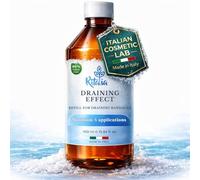 Ritalia® Liquid for Draining Wraps with Dead Sea Salt & 100% Vegan Active Ingredients - Anti-Cellulite Treatment for Legs & Glutes