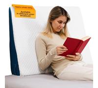 Ritalia® Replacement Cover for Wedge Pillow 90x65x20 cm Does NOT Include Pillow Extra Washable Bamboo OEKO-TEX Cover Compatible with Reading Pillow and Anti-Reflux Pillow Hygienic Replacement
