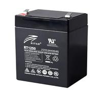 Ritar 12V 5Ah Sealed Lead Acid Battery. Replacement for "Flymo" and "Mountfield" Lawn Mowers, Electric Scooters and Kids 12V Ride on Cars.