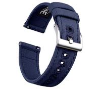 Ritche 2 x Born Nylon Band Watch Strap 1.5mm Thick High Quality Brushed with Heavy Duty Buckle