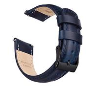 Ritche Quick Release Genuine Leather Watch Bands for Men Women - 18mm 20mm 21mm 22mm 23mm 24mm Top Grain Leather Strap Valentine's Day Gift, 22mm, Leather, No Gemstones