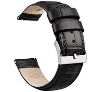 Ritche Quick Release Leather Watch Bands Genuine Leather Watch Strap for Samsung Galaxy Watch 6 Band Classic 43mm 47mm 40mm 44mm 18mm, 20mm or 22mm for Men and Women, Valentine's day gifts for him or
