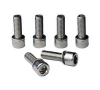 Ritchey Wcs 4-axis Titanium Stem Bolts 6 Units Silver