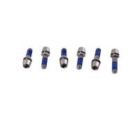 Ritchey 6pc Titanium Bolt Kit - WCS C220 & Toyon Stems - (4) M5x16 & (2) M5x18mm