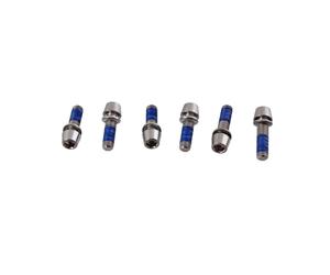 Ritchey 6pc Titanium Bolt Kit - WCS C220 & Toyon Stems - (4) M5x16 & (2) M5x18mm