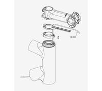 Ritchey Press Fit Res 1 1/8-1 1/5 Logic E Steering System Silver 1 1/8 - 1 1/5´´