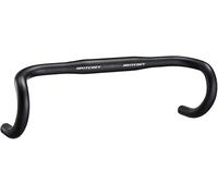 Ritchey RL1 Curve Drop Handlebar Aluminum 38cm 31.8mm Black - Ergonomic Compact Road Bar with Double-Radius Bend, External Cable Routing, and Lightweight Performance for Gravel and Road Cycling