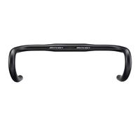 Ritchey RL1 Curve Drop Handlebar Aluminum 38cm 31.8mm Black - Ergonomic Compact Road Bar with Double-Radius Bend, External Cable Routing, and Lightweight Performance for Gravel and Road Cycling