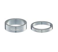 Ritchey Spares Classic Headset Spacers, Black, 28.6mm 2x10mm 3x5mm UK