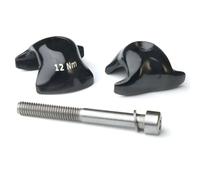 Ritchey WCS Alloy 1-Bolt Rail Clamps - Black / 8 x 8.5 Rails