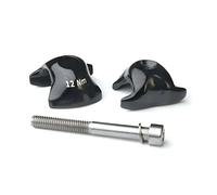 Ritchey WCS Alloy 1-Bolt Rail Clamps: Black 8mm x 8.5mm