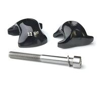 Ritchey Wcs Carbon 1-Bolt Rail Clamps Black 7Mm X 7Mm