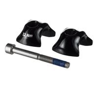 Ritchey WCS Carbon 1-Bolt Rail Clamps - Black / 7 x 9.6 Rails