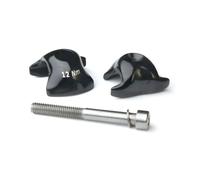Ritchey WCS One-Bolt Clamp Kit 7 x 9.6 Fizik Carbon