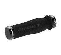 (130 MM, Black) Ritchey WCS Truegrip Neoprene Locking MTB Handlebar Grips