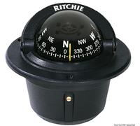 NEW Ritchie Explorer 2" 3/4 70mm Flush Mount Boat Compass Marine Power 12v Lit