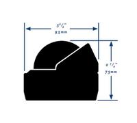 Ritchie Explorer S-53, 2¾" Dial Surface Mount - Grey