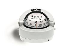Ritchie Explorer S-53, 2¾" Dial Surface Mount - White