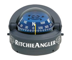 Ritchie RA-93 RitchieAngler Compass Surface Mount Gray Boat Sailboat Marine