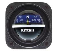 RITCHIE V-537B EXPLORER BULKHEAD MT COMPASS BLUE DIAL