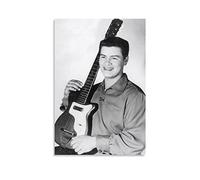 Ritchie Valens Poster Rock Singer Poster Music Poster Retro Poster Canvas Poster Wall Art Picture Prints Hanging Photo Decor Home Posters Artworks 16x