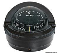 RITCHIE Voyager External Compass 3 Inches Black/Black