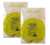 Ritchies Light Spray Dried Malt Extract DME - 1kg (2 x 1kg)