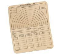 Rite in the Rain All-Weather Combat Card, Range Card, 6" x 5", 50 Weatherproof Cards (No. RC991T)