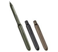 Rite in the Rain All-Weather EDC Pen, Flat Dark Earth, Black, OD Green Pokka 3-Pack, Black 0.8mm Ink, Fine Point (No. TAC92)