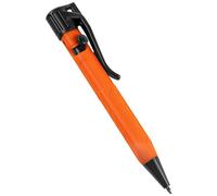 Rite in the Rain Metal and Plastic Bolt action Pen Orange Body with black ink