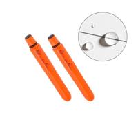 Rite in the Rain All-Weather EDC Pen, Orange POKKA 2-Pack, Black 0.9mm Ink, Fine Point (No. OR92)