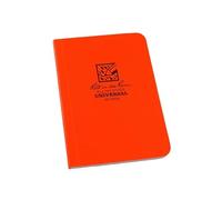 Rite in the Rain Memo Book, Side Bound Field Flex Cover, 3½"x 5" (60 Sheets) - Orange