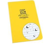 Rite in the Rain Memo Book, Side Bound Field Flex Cover, 4⅝" x 7¼" (64 Sheets) - Yellow 374